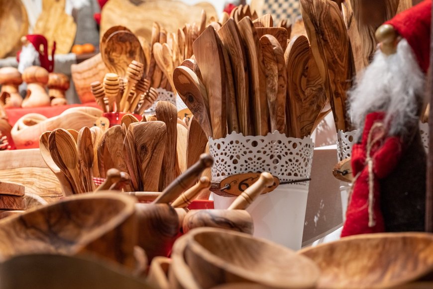 Schönes aus Holz auf dem Lamberti-Markt 2021. Foto: Sascha Stüber