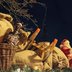 Vorschau: Deko auf einer Hütte auf dem Lamberti-Markt 2021. Foto: Sascha Stüber