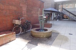 Der "Brunnen mit Pilzen" von Anna Maria Strackerjan. Foto: Stadt Oldenburg
