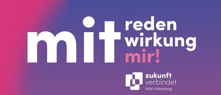 Banner mitreden. Grafik: Stadt Oldenburg