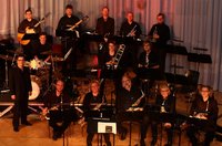 Die Bigband Windstärke 12 beim Konzert im Kulturzentrum PFL. Foto: Paulo Pereira Die Bigband Windstärke 12 beim Konzert im Kulturzentrum PFL. Foto: Paulo Pereira