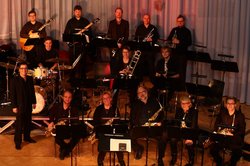 Die Bigband Windstärke 12 beim Konzert im Kulturzentrum PFL. Foto: Paulo Pereira Die Bigband Windstärke 12 beim Konzert im Kulturzentrum PFL. Foto: Paulo Pereira