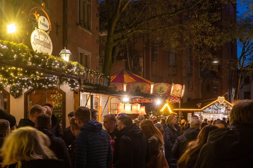 Blick auf den Lamberti-Markt 2022. Foto: Sascha Stüber