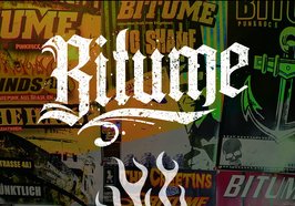 Das Plakat zum Konzert von Bitume. Bild: Bitume