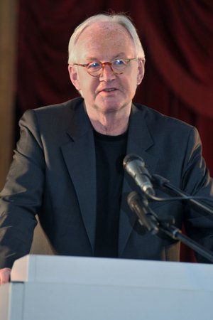 Laudator Prof. Dr. Wilhelm Heitmeyer. Foto: Peter Kreier.