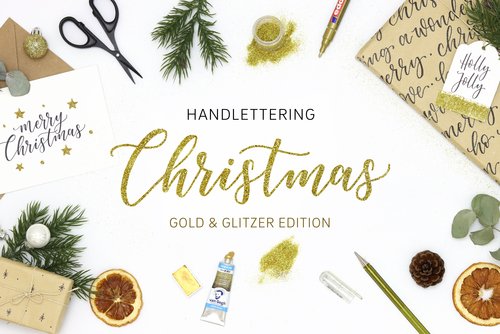 Christmas Handlettering © Martina Johanna Janssen