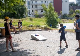 Kinder beim Spielen. Foto: Sascha Stüber