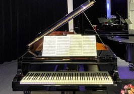 Hatte beim Einweihungskonzert am 9. November seinen großen Auftritt: der frisch restaurierte Steinway-Flügel der Musikschule. Foto: Stadt Oldenburg