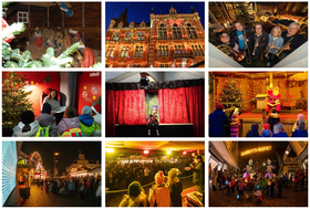 Bildercollage vom Rahmenprogramm auf dem Lamberti-Markt. Fotos: Sascha Stüber Bildercollage vom Rahmenprogramm auf dem Lamberti-Markt. Fotos: Sascha Stüber