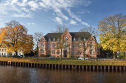 Herbst an der Stadtstrecke von Hunte und Küstenkanal in Oldenburg. Foto: Hans-Jürgen Zietz
