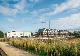 Neubau von Wohnungen im Baugebiet Am Bahndamm. Foto: Mittwollen und Gradetchliev