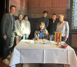 Empfang der Partnerschule der BBS Wechloy aus Oldenburgs Partnerstadt Qingdao