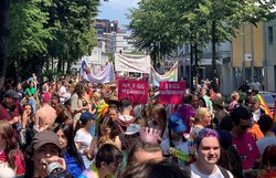 Umzug Christopher Street Day. Foto: Paula Schönberger