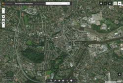 Interaktiver Stadtplan mit Luftbild. Foto: Stadt Oldenburg