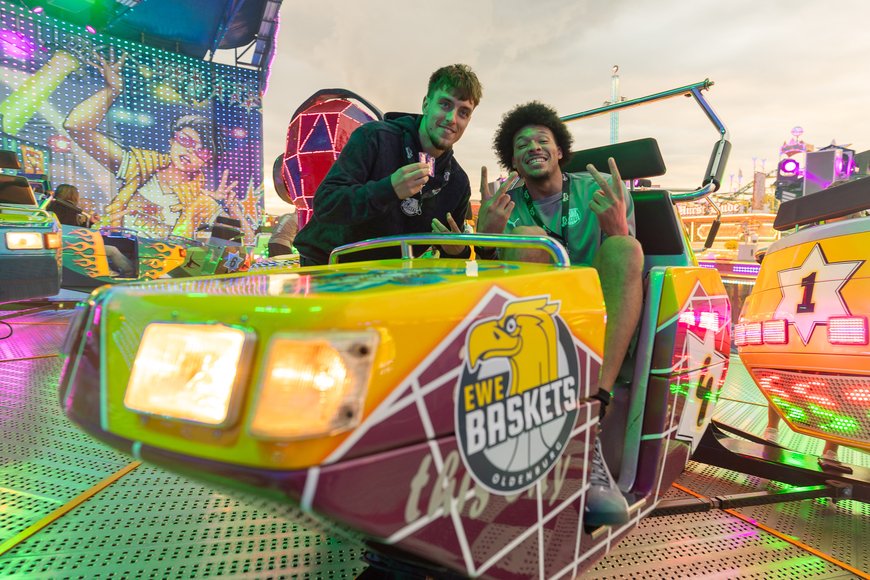 Die EWE Baskets auf dem Kramermarkt 2026. Foto: Sascha Stüber