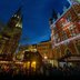 Vorschau: Das Video-Mapping am Alten Rathaus beim Lamberti-Markt 2024. Foto: Sascha Stüber