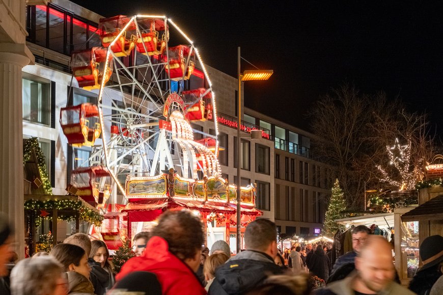 Das Riesenrad auf dem Lamberti-Markt 2024. Foto: Sascha Stüber