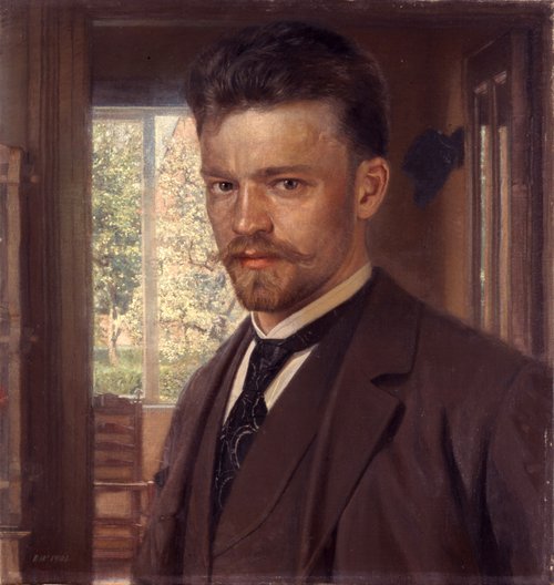 Bernhard Winter, Selbstportrait, 1901. Quelle: Stadtmuseum Bernhard Winter, Selbstportrait, 1901. Quelle: Stadtmuseum