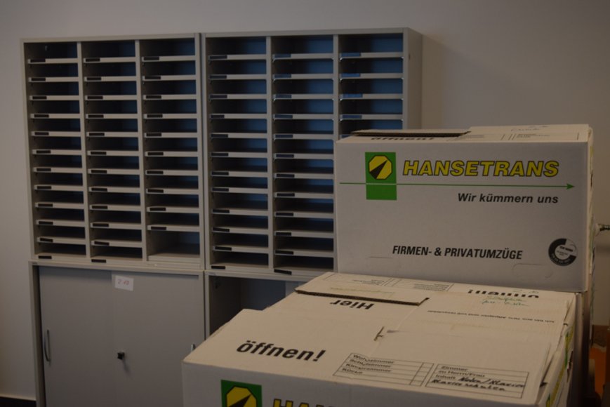 Blick in eine Ecke des künftigen Lehrerzimmers. Foto: Stadt Oldenburg