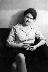 Ulrike Meinhof, deutsche Journalistin und RAF-Mitglied.  Privates Foto, aus der Sammlung Bettina Röhls, der Tochter Ulrike Meinhofs. Foto: privat