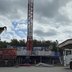 Vorschau: Der Aufbau vom Nordic Tower auf dem Kramermarkt am 21. September 2025. Foto: Stadt Oldenburg