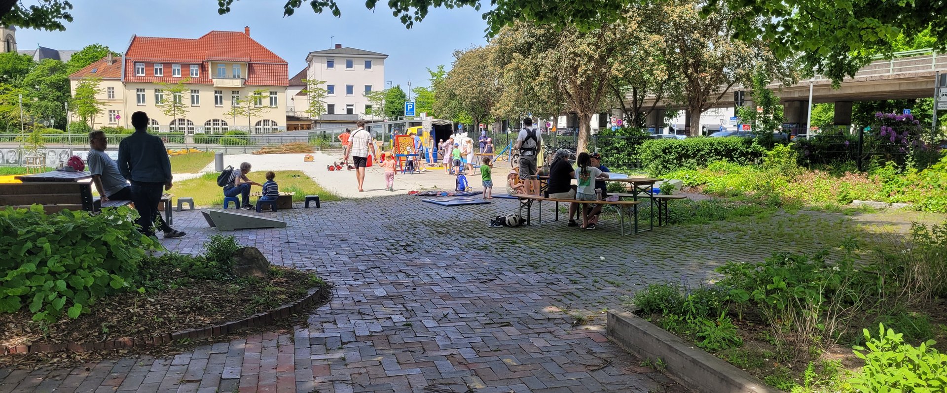 Der Spielefant war auch 2025 schon im Heiligengeistpark in Oldenburg. Foto: Stadt Oldenburg