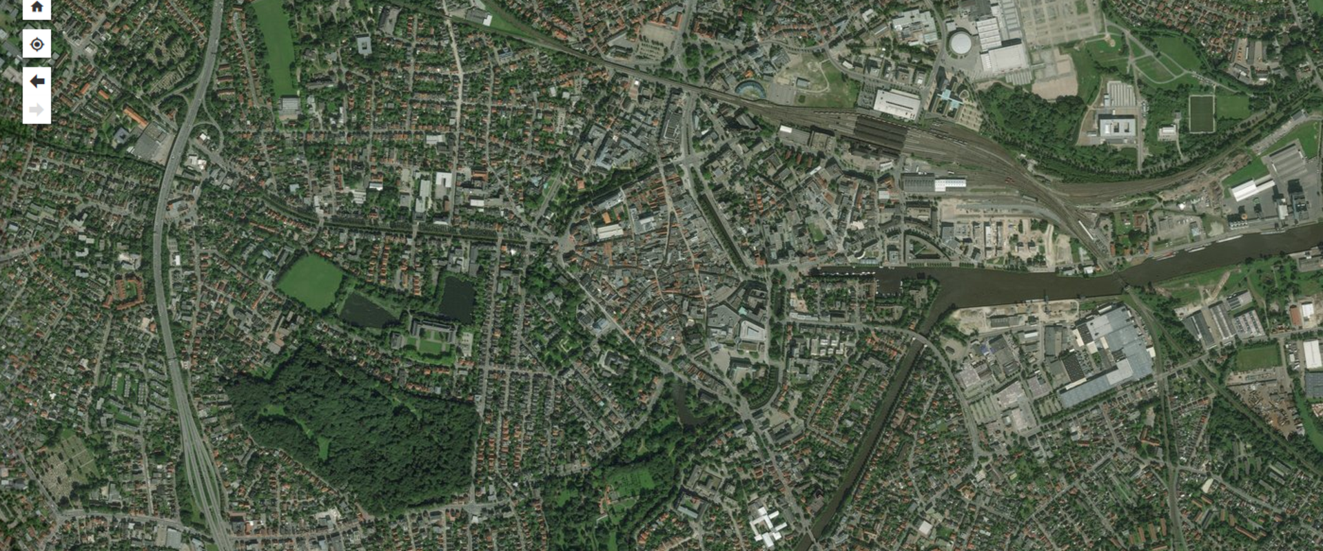 Auszug aus dem Stadtplan. Quelle: Stadt Oldenburg