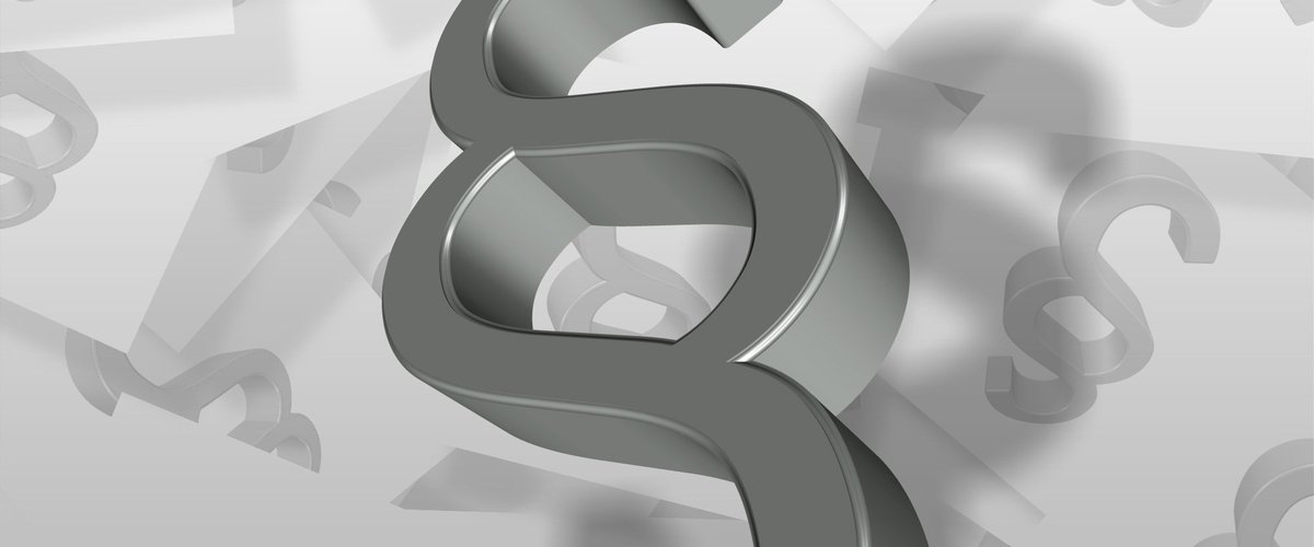 Paragraphen in Schwarz/Weiß. © geralt/Pixabay