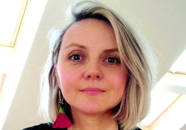 Die belarussische Autorin Volha Hapeyeva ist am 12. Mai auf Einladung des Literaturhauses im Wilhelm13 zu Gast. Foto: Nina Tetri