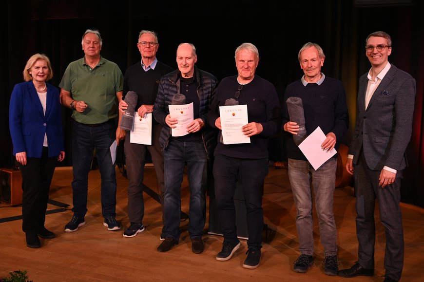 Sportlerehrung der Alters- und Hauptklassen, Betriebssport. Foto: Jörg Hemmen