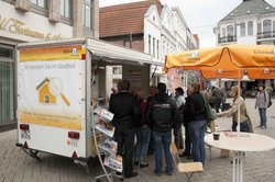 Stand der mobilen Energieberatung. Foto: Stadt Oldenburg