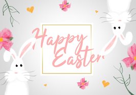 „Happy Easter“. Foto: Quink Studio/Pixabay