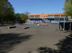 Das Bild zeigt die Skateanlage Kreyenbrück. Foto: Stadt Oldenburg