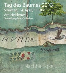 Einladung zum Tag des Baumes 2013. Layout: Stadt Oldenburg