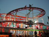 Wilde Maus auf dem Oldenburger Kramermarkt. Wilde Maus auf dem Oldenburger Kramermarkt.