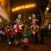 Vorschau: Gruppenbild auf dem Lamberti-Markt 2023 beim weihnachtlichen Laternenwandern. Foto: Sascha Stüber