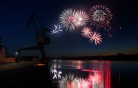 Feuerwerk beim Kramermarkt 2013. Foto: Hans-Jürgen Zietz