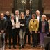 Vorschau: Die Preisträger und weiteren Nominierten mit Oberbürgermeister Krogmann, Jury und Laudator Marcus Pfister. Foto: Mohssen Assanimoghaddam 