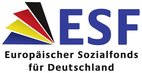 Logo Europäischer Sozialfonds für Deutschland. Foto: ESF