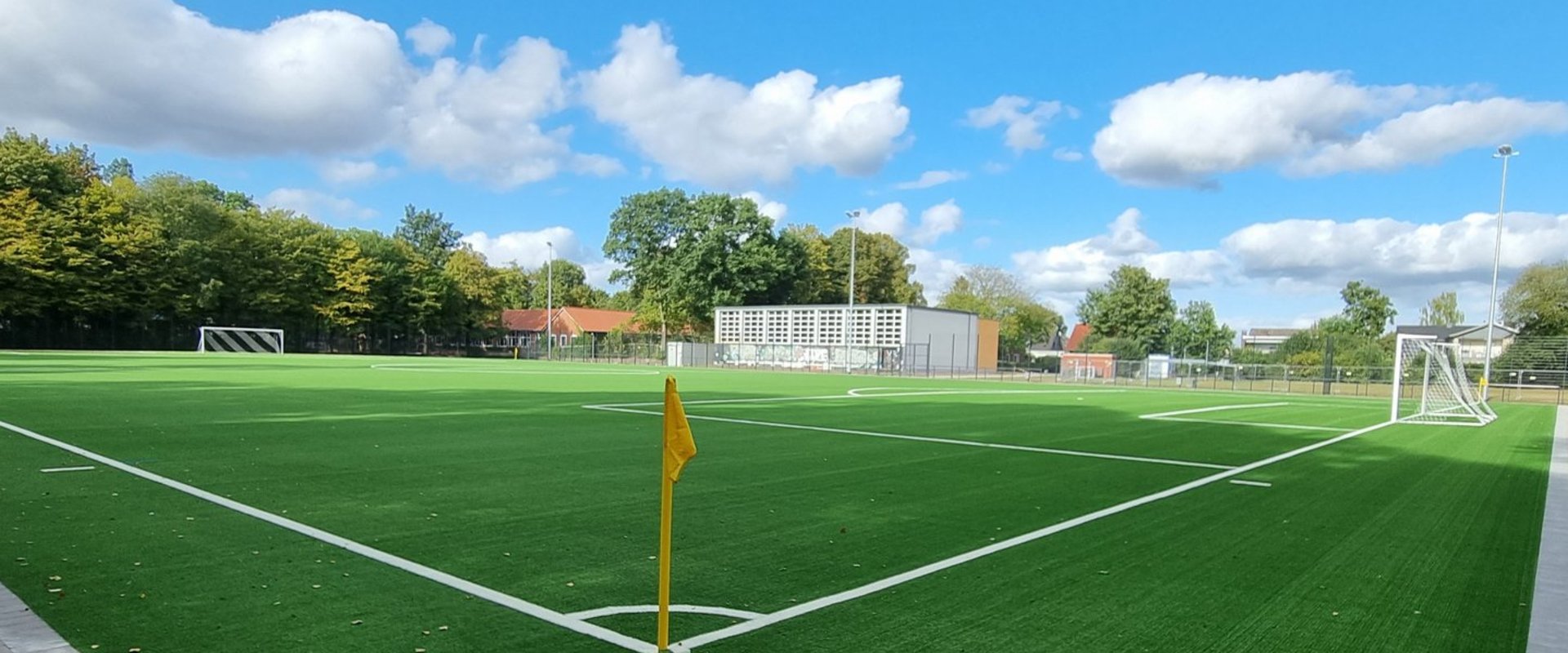 Blick auf den Kunstrasenplatz Alexandersfeld. Foto: Stadt Oldenburg