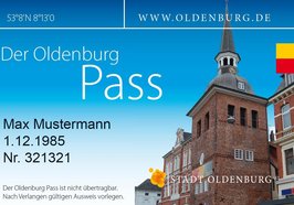 Muster des Oldenburg-Passes. Grafik: Stadt Oldenburg