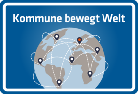 Logo Kommune bewegt Welt. Quelle: Engagement Global
