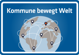 Logo Kommune bewegt Welt. Quelle: Engagement Global
