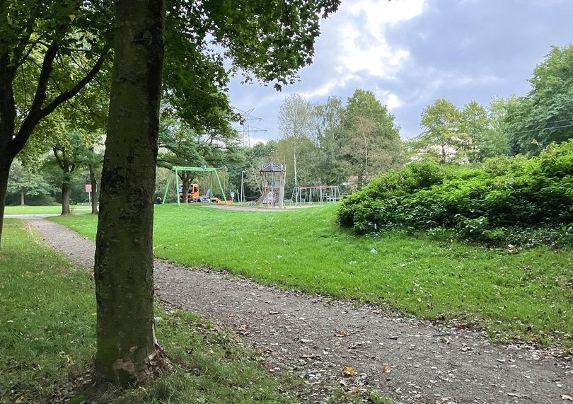 Ein Weg im Grünzug Harreweg. Foto: Stadt Oldenburg