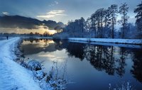 Spätwinter an der Hunteniederung. Fotograf: Hans-Jürgen Zietz