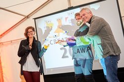 3 Preisträger für den CREATIVE AWARD. Foto: Foto- und Bilderwerk