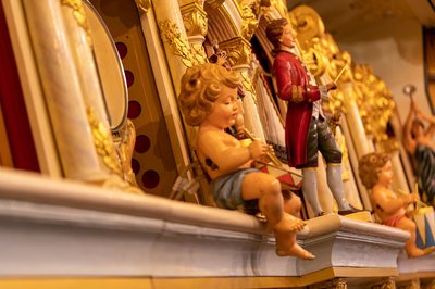 Ein Detail der Orgel auf dem Kramermarkt 2019. Foto: Sascha Stüber