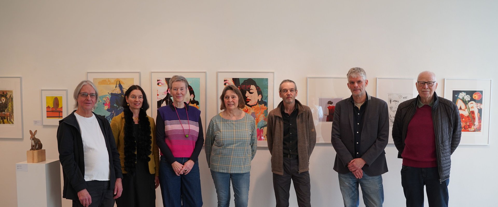 Vernissage der Ausstellung "Neue Werke" © Stadtmuseum