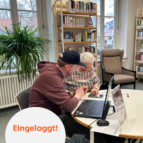 Ob Jung oder Junggeblieben: Bei der Oldenburger Eingeloggt Woche gibt es kostenlose Vorträge und Workshops rund um Digitalisierung, unter anderem auch zum richtigen Umgang mit Smartphone und Laptop (Archivbild aus 2024). Foto: Stadt Oldenburg Foto: Stadt Oldenburg