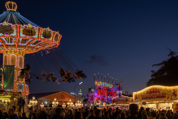 Kramermarkt 2022 - Blick über den Markt. Foto: Sascha Stüber
